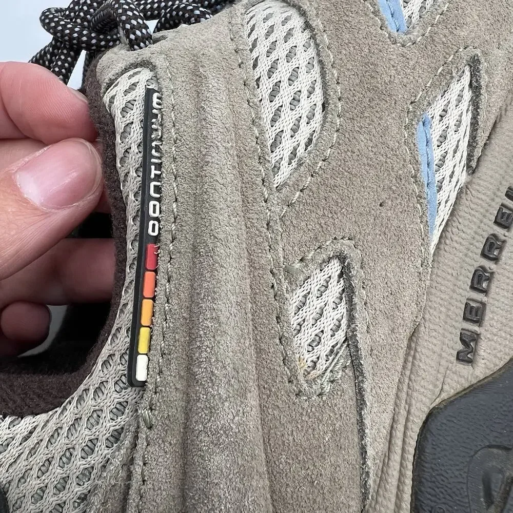Merrell Women’s Moab 2 Waterproof Hiking Shoes • Vibram • Dusty Olive US 10.5 M